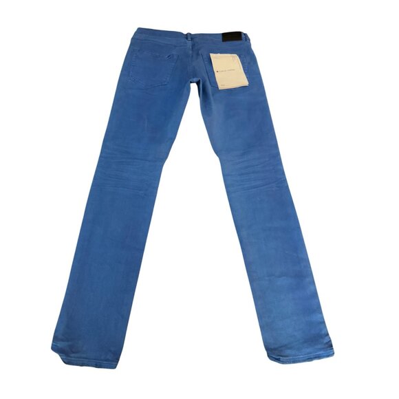 Purple Brand P001 Slim Fit Low Rise Slim Leg R. Blue Jean Men's Pants, Sz 32 NWT - Picture 2 of 13